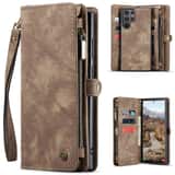 Variation Solidenz Urban Wallet Samsung Galaxy S25 Ultra hoesje – Bruin