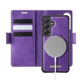 Variation Solidenz 2-in-1 MagSafe Wallet Case voor Samsung Galaxy S25 Plus – Paars