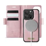 Variation Solidenz 2-in-1 MagSafe Wallet Case voor iPhone 15 Pro – Roze
