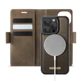 Variation Solidenz 2-in-1 MagSafe Wallet Case voor iPhone 16 Pro Max – Bruin