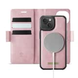 Variation Solidenz 2-in-1 MagSafe Wallet Case voor iPhone 15 – Roze