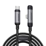 Variation Joyroom USB‑C naar Lightning Kabel 30 W – 1.2 m Vinkeldesign met Display – Nylon Gevlochten – PD snellader – Gaming kabel