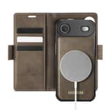Variation Solidenz 2-in-1 MagSafe Wallet Case voor iPhone Air – Bruin