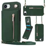 Variation Solidenz Fashion Portemonnee hoesje met koord iPhone 17e / 16e – Groen