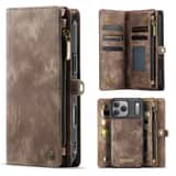 Variation Solidenz Urban Wallet iPhone 17 Pro hoesje – Bruin