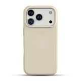 Variation Solidenz Beige Siliconen iPhone 17 Pro hoesje met MagSafe – Desert Sand