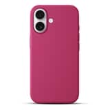 Variation Solidenz Roze Siliconen iPhone 16 Plus hoesje met MagSafe – Royal Fuchsia
