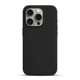 Variation Solidenz Zwart Siliconen iPhone 15 Pro Max hoesje met MagSafe – Midnight Black