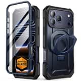 Variation Supcase UB Grip Pro iPhone 17 Pro Max hoesje met Screenprotector en MagSafe – Blauw