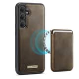 Variation Solidenz Magnetisch Wallet Backcover voor Samsung Galaxy A17 – Bruin