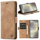 Variation Solidenz Urban Book Samsung Galaxy S25 FE hoesje – Bruin