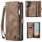 Variation Solidenz Urban Wallet Samsung Galaxy S25 FE hoesje – Bruin