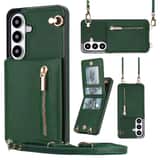 Variation Solidenz Fashion Portemonnee hoesje met koord Samsung Galaxy S26 – Groen