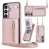 Variation Solidenz Fashion Portemonnee hoesje met koord Samsung Galaxy S26 – Roségoud