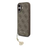 Variation Guess 4G Charm MagSafe Hoesje iPhone 17 – Bruin