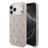 Variation Guess 4G Triangle Logo iPhone 17 Pro Max hoesje met MagSafe – Roze