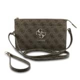 Variation Guess PU 4G Metal Logo Handtas – Bruin