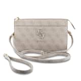 Variation Guess PU 4G Metal Logo Handtas – Roze