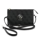 Variation Guess PU 4G Metal Logo Handtas – Zwart