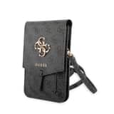 Variation Guess PU 4G Metal Logo Universeel Telefoontasje – Grijs