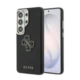 Variation Guess PU 4G Resin Metal Logo Hoesje Samsung Galaxy S26 Ultra – Zwart