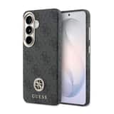 Variation Guess PU Leather 4G Strass Logo Magnetisch Hoesje Samsung Galaxy S26 – Zwart