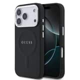 Variation Guess PU Saffiano MagSafe Hoesje iPhone 17 Pro – Zwart