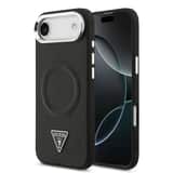 Variation Guess Triangle Logo iPhone Air hoesje met MagSafe – Zwart
