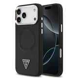 Variation Guess Triangle Logo iPhone 17 Pro hoesje met MagSafe – Zwart
