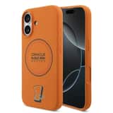 Variation Red Bull Silicone Ring MagSafe Hoesje iPhone 17 – Oranje