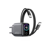 Variation WiWU Voyager 45W GaN Fast Charger Combo with Smart Display – Black