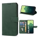 Variation Solidenz Bookcase-hoesje Samsung Galaxy A57 – Groen (3 pasjes, magnetisch, kickstand)