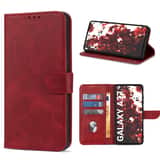 Variation Solidenz Bookcase Hoesje voor Samsung Galaxy A37 – Rood | 3 pasjes, magnetisch, draadloos opladen compatibel