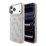 Variation Guess 4G Gold Frame MagSafe hoesje voor iPhone 18 Pro – roze