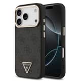 Variation Guess 4G Triangle Logo iPhone 18 Pro / 17 Pro hoesje met MagSafe – Zwart