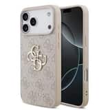Variation Guess PU 4G Metal Logo Hoesje iPhone 18 Pro Max / 17 Pro Max – Roze