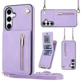 Variation Solidenz Fashion Portemonnee hoesje met koord Samsung Galaxy S26 FE – Violet