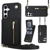 Variation Solidenz Fashion Portemonnee hoesje met koord Samsung Galaxy S26 FE – Zwart