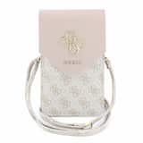 Variation Guess 4G telefoon crossbodytas met metalen logo roze