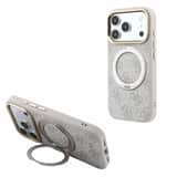 Variation Guess 4G Ring Stand MagSafe-hoesje voor iPhone 18 Pro roze