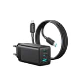 Variation Joyroom 65W GaN-oplader met 1,2 m USB-C-kabel – Zwart