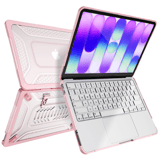 Variation Turtle Shift Shield hardcase laptopcover voor MacBook Neo 13 inch 2026 A18 – Roze Blos
