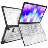 Variation Turtle Shift Shield hardcase laptopcover voor MacBook Neo 13 inch 2026 A18 zwart