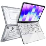 Variation Turtle Shift Shield hardcase laptopcover voor MacBook Neo 13 inch 2026 A18 – grijs/zilver