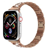 WiWu Apple Watch Steel Band 42-44-45mm – Rose Gold