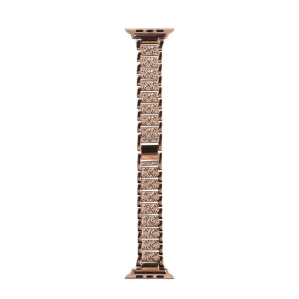 WiWu Apple Watch Steel Band 42-44-45mm - Rose Gold - Image 4