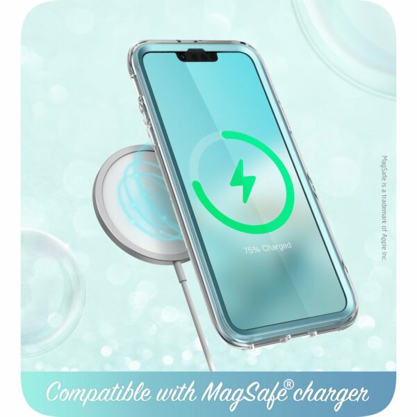 Cosmo 360 Smartphone Case with Screen Protector iPhone 13 - Marble Ocean - Image 6