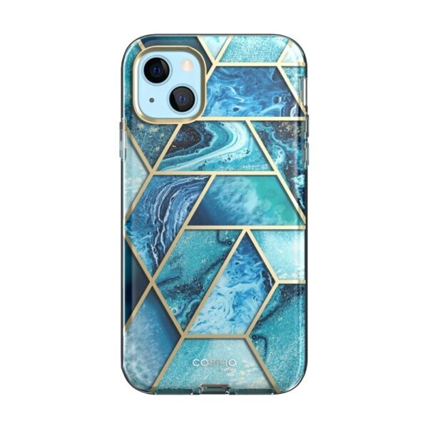 Cosmo 360 Smartphone Case with Screen Protector iPhone 13 - Marble Ocean - Image 2