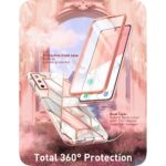 Cosmo 360 case with screen protector Samsung S22 Plus - Marble - Image 3
