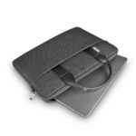 Thin laptop bag up to 14 inches - MacBook bag - Gray - Image 4